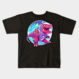 space dino Kids T-Shirt